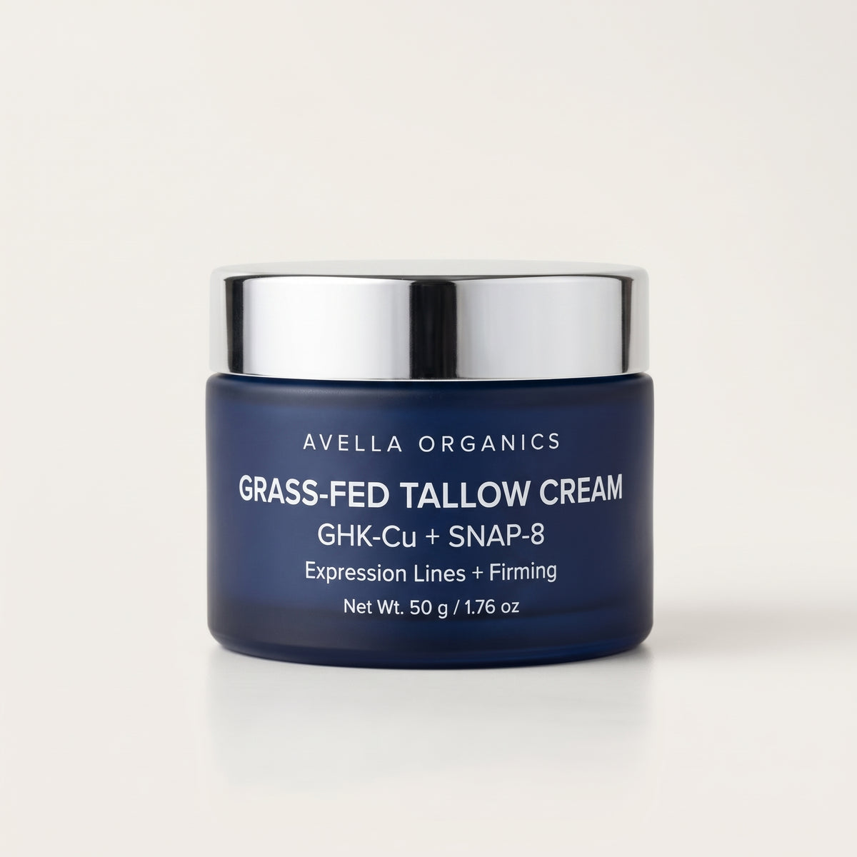 Avella Organics Grass-Fed Tallow Cream with GHK-Cu + SNAP-8 50 g