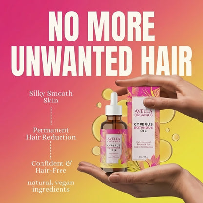 Cyperus Rotundus Oil for Hair Removal