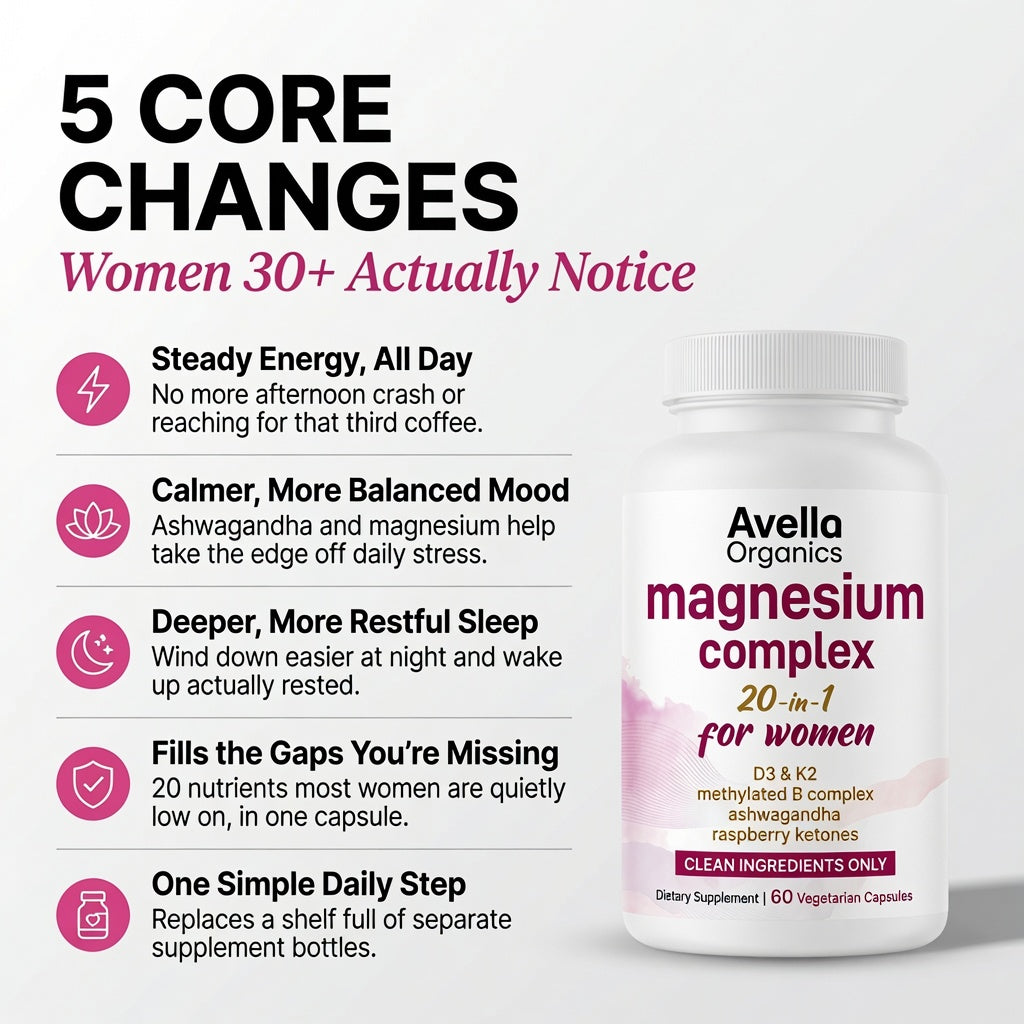 Magnesium Complex for Women | 20-in-1